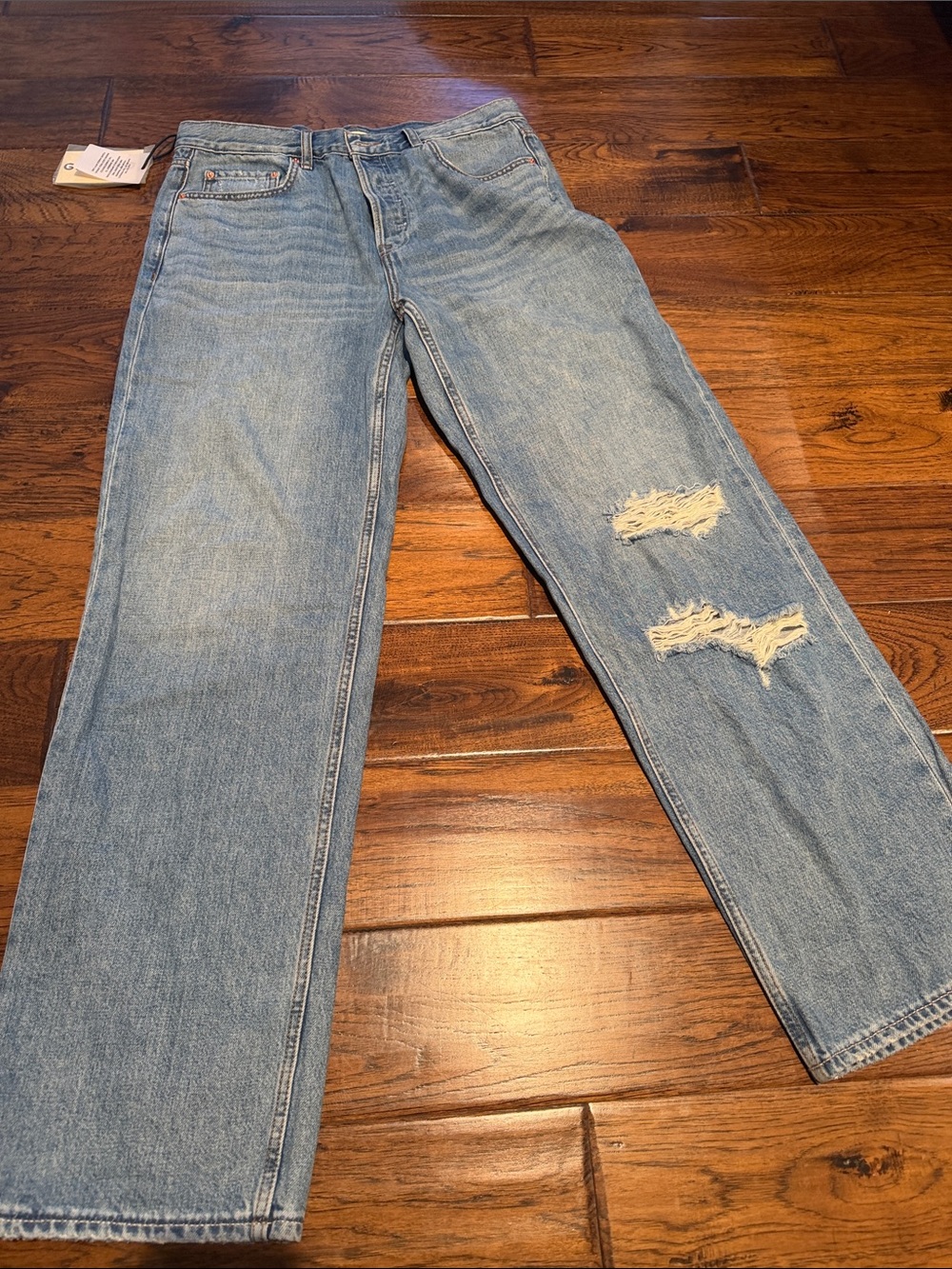 Low rise jeans